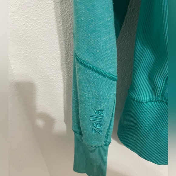 Zella Teal hoodie, Size S - Picture 5 of 11